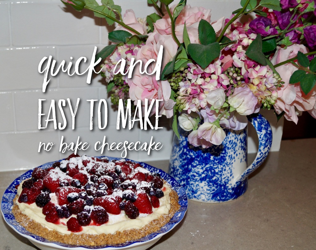 Quick and Easy to Make No Bake Cheesecake